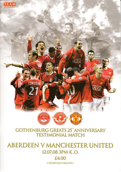 Aberdeen FC v Manchester United FC